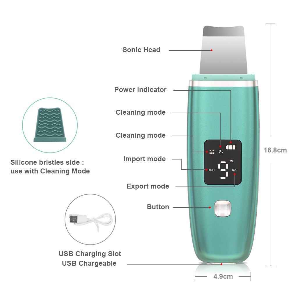 Ultrasonic Skin Scrubber