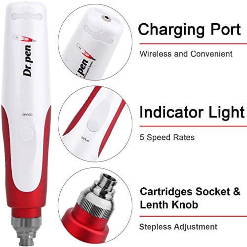 Electric Derma Pen N2 With 2 Pcs Needles