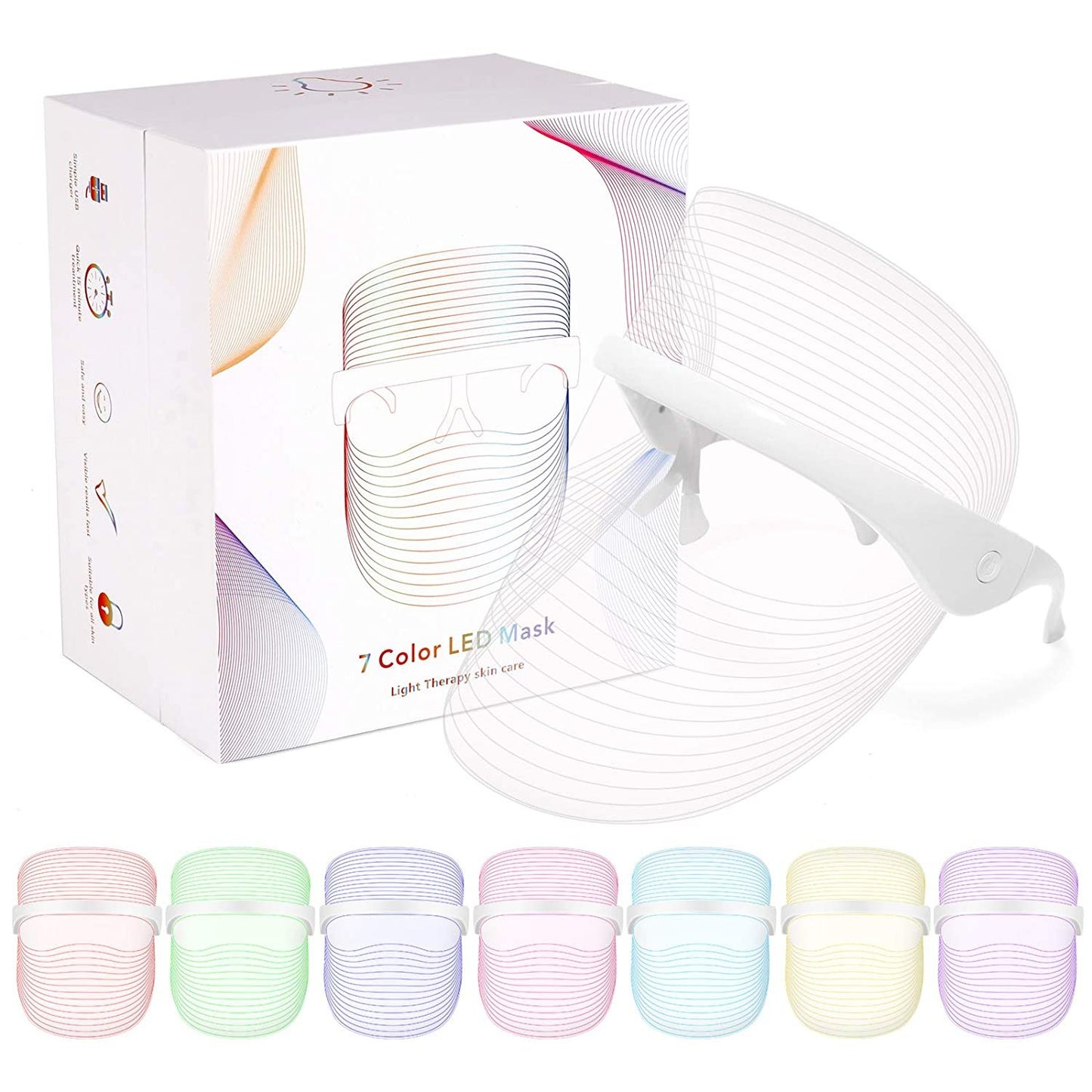 Color led mask