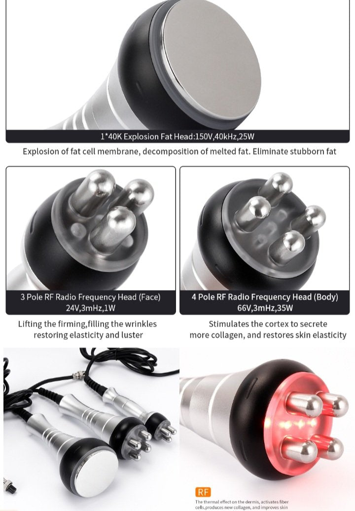 Ultrasonic Cavitation 3 IN 1