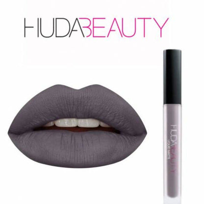 Huda Beauty Matte Lipstick – SILVER FOX Full Size